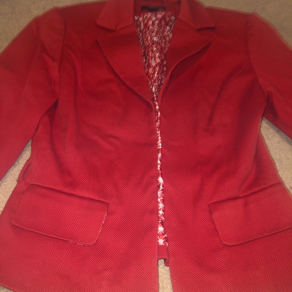 H&M red blazer